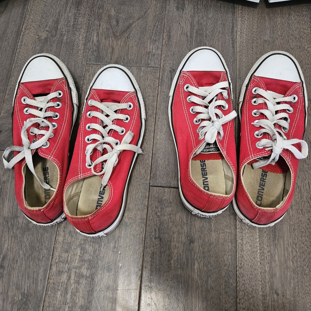 Converse Bright Red Sneakers